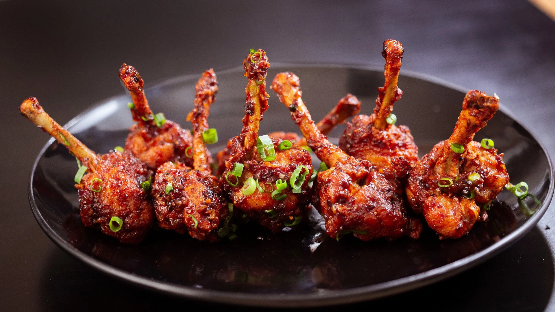 Delicious Chicken Lollipop at Calgary Hot Plate Restaurant & Sweets in Calgary, AB